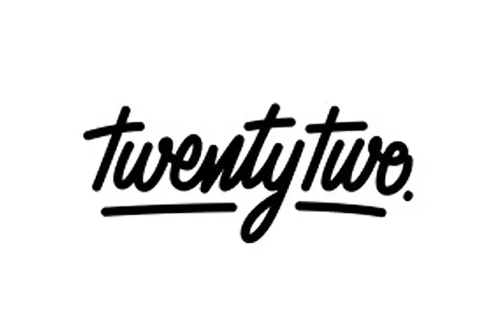 Twenty two logo